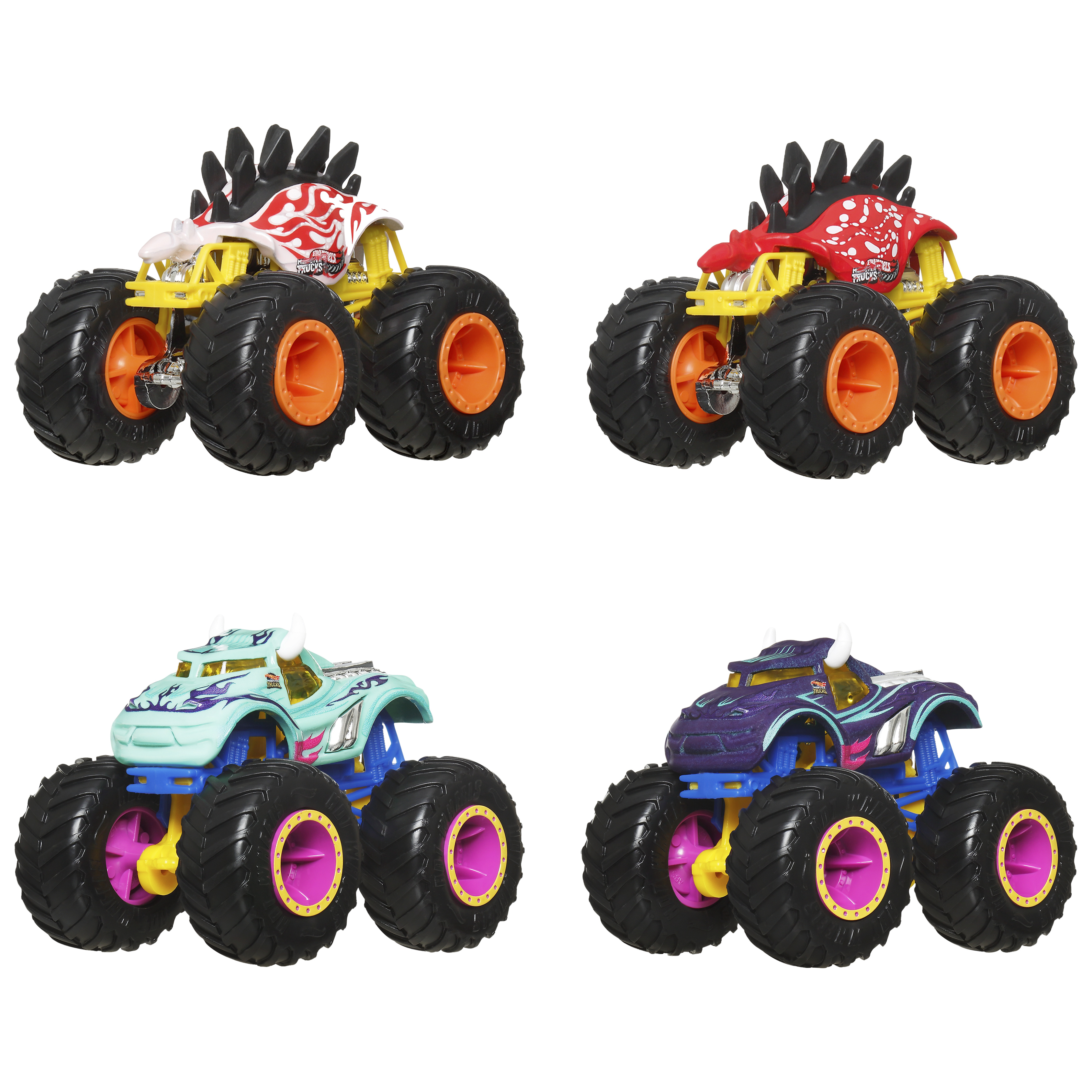 Машина Hot Wheels Monster Truck Color Shifters в ассортименте HGX06 HGX06 - фото 1