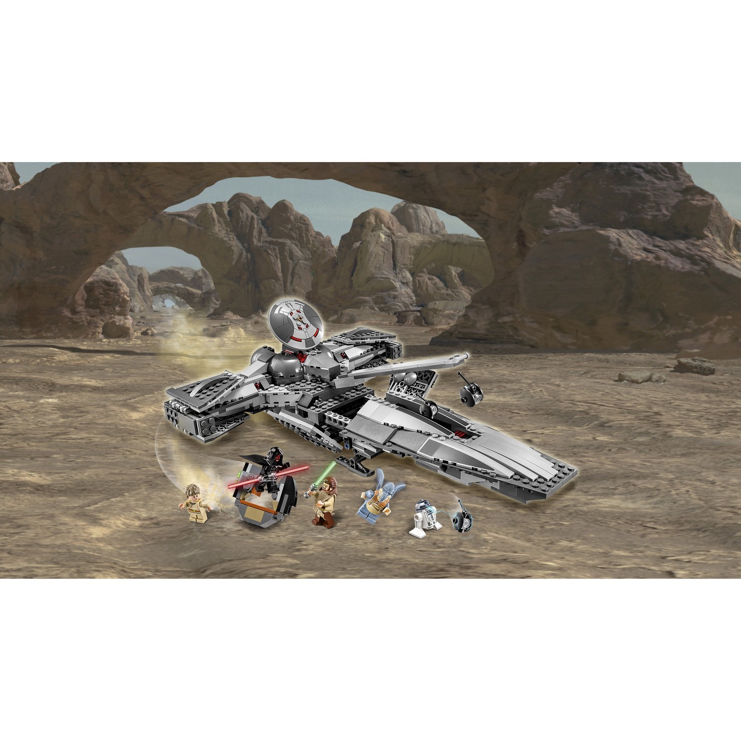 Конструктор LEGO Star Wars Разведвательный корабль Ситхов блочный - фото 6