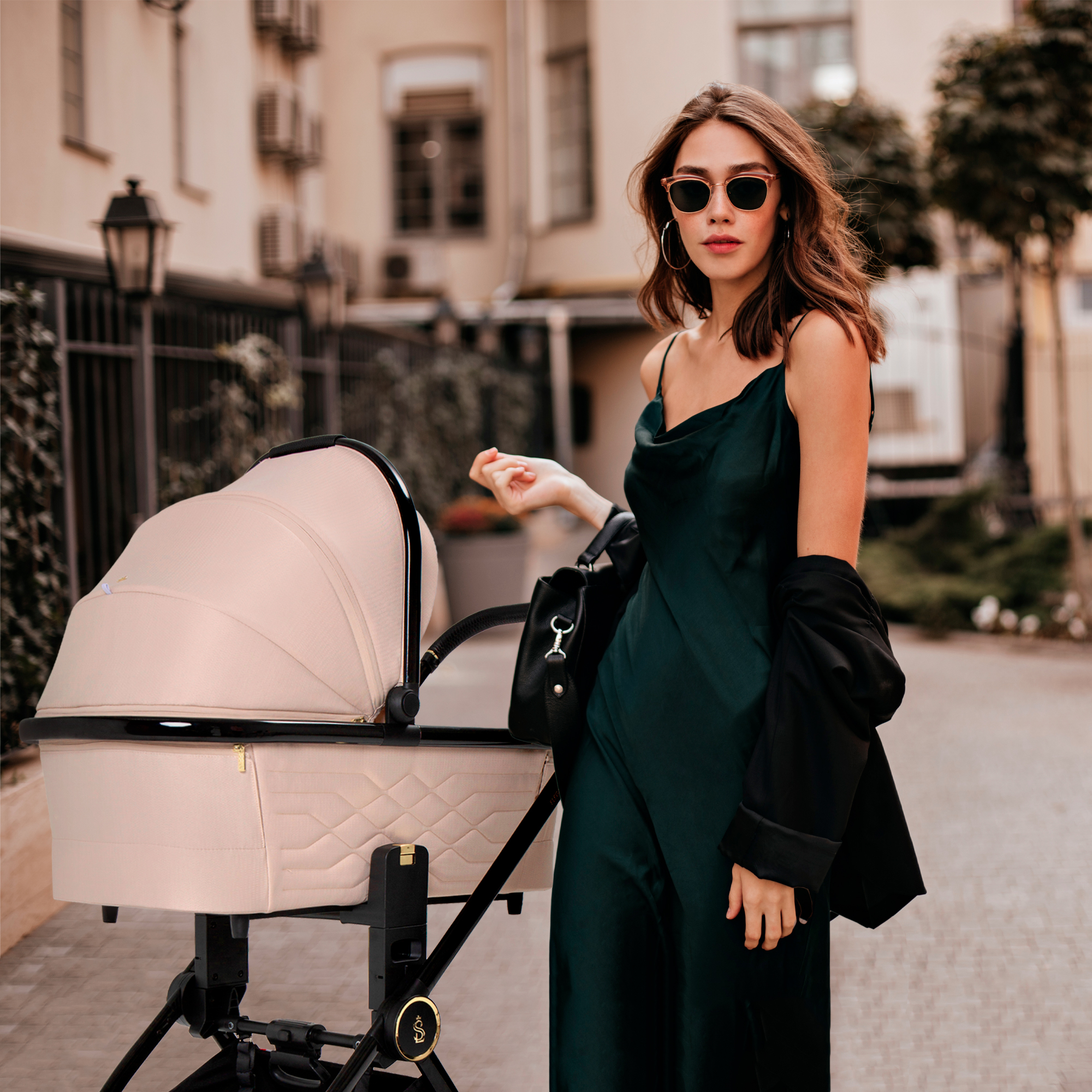 Коляска 3в1 Sweet Baby SBL Elegante GL Black черный - фото 19