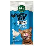 Лакомство для кошек Triol Snack Bar 40г крем из курицы с тунцом