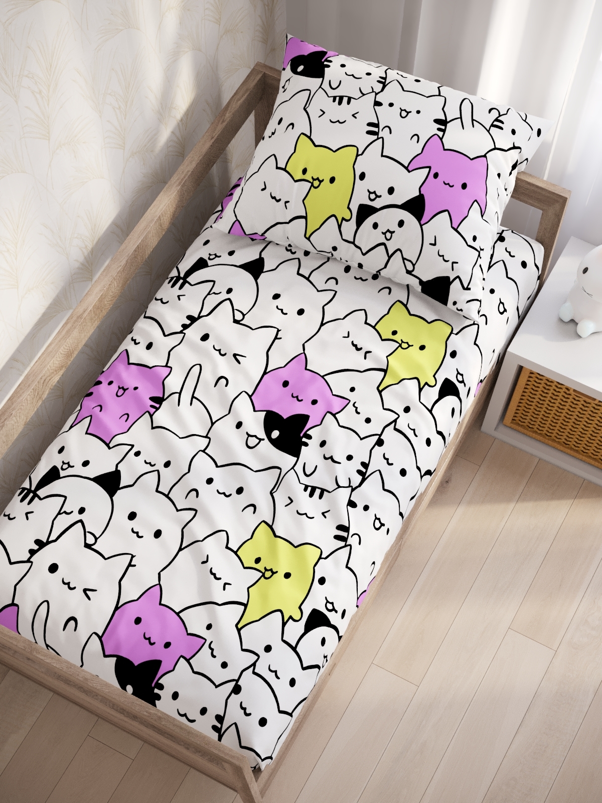 Комплект постельного белья СКАЗКА. Кошачий патруль - фото 4
