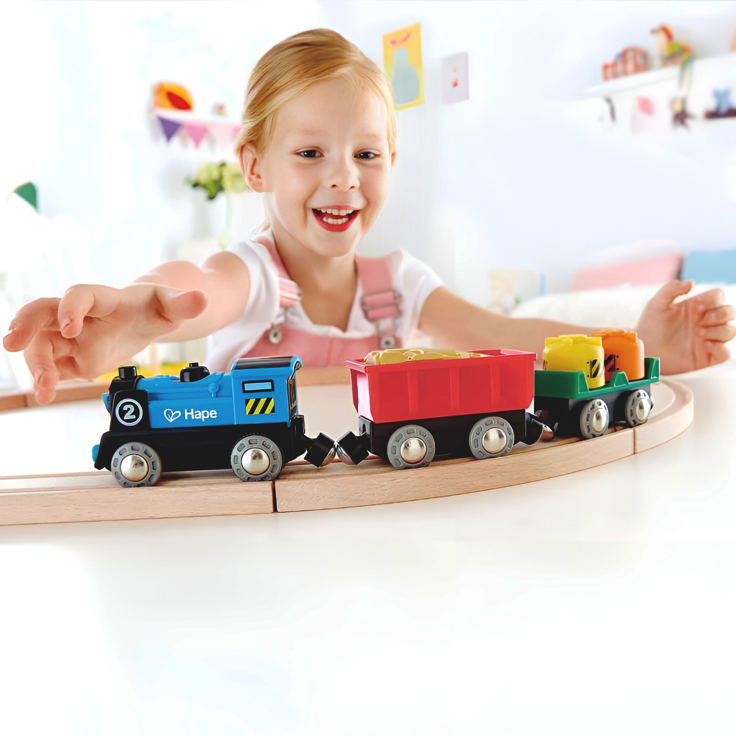 Набор железнодорожный Hape E3720_HP - фото 7