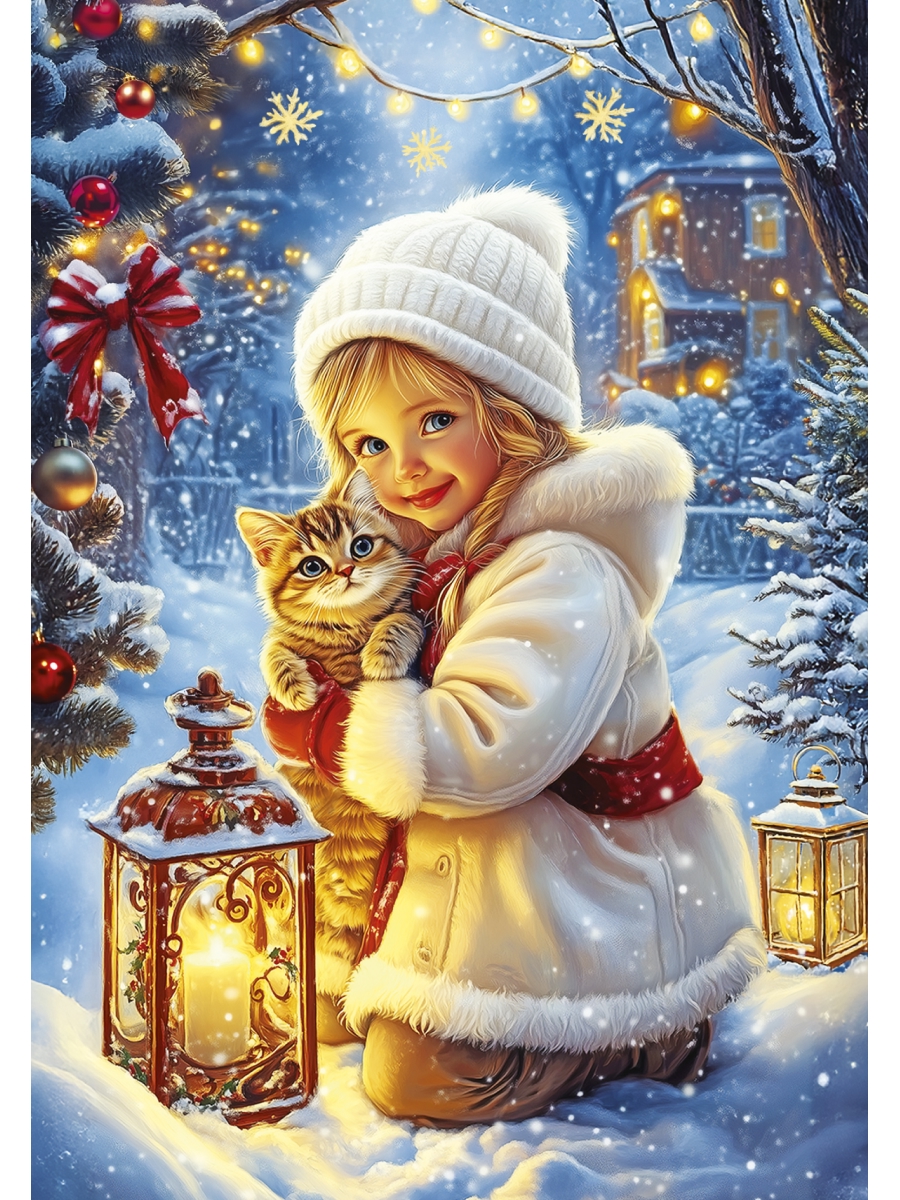 Блокнот Prof-Press Новогодние открытки 32 лист. - фото 24