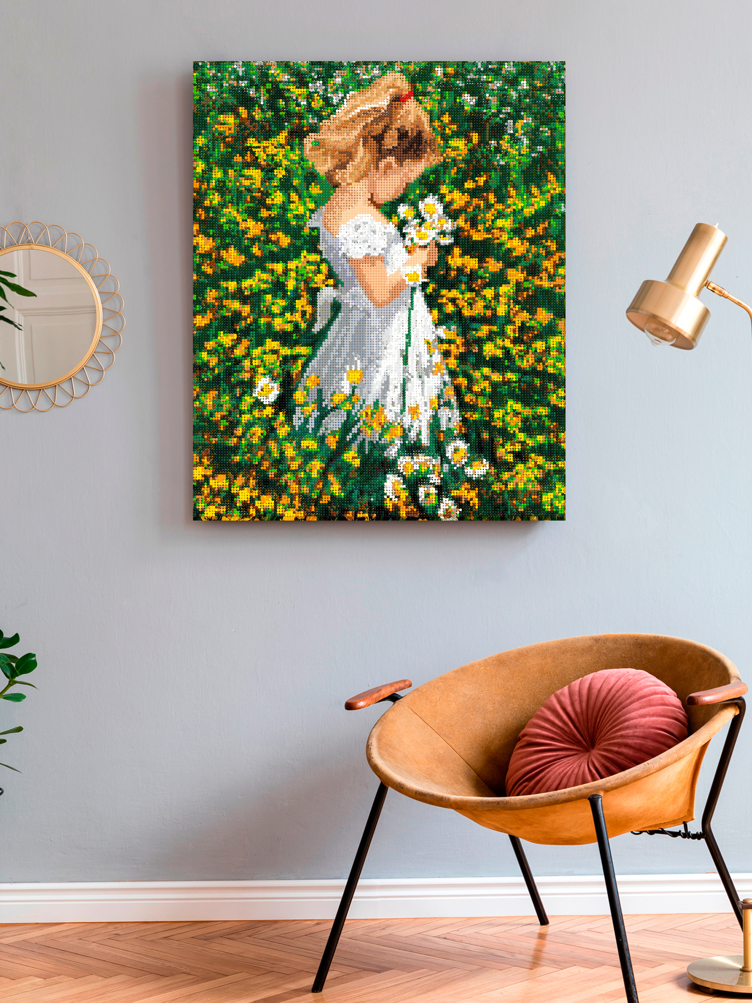Алмазная мозаика Art on Canvas На лугу в ассортименте - фото 3