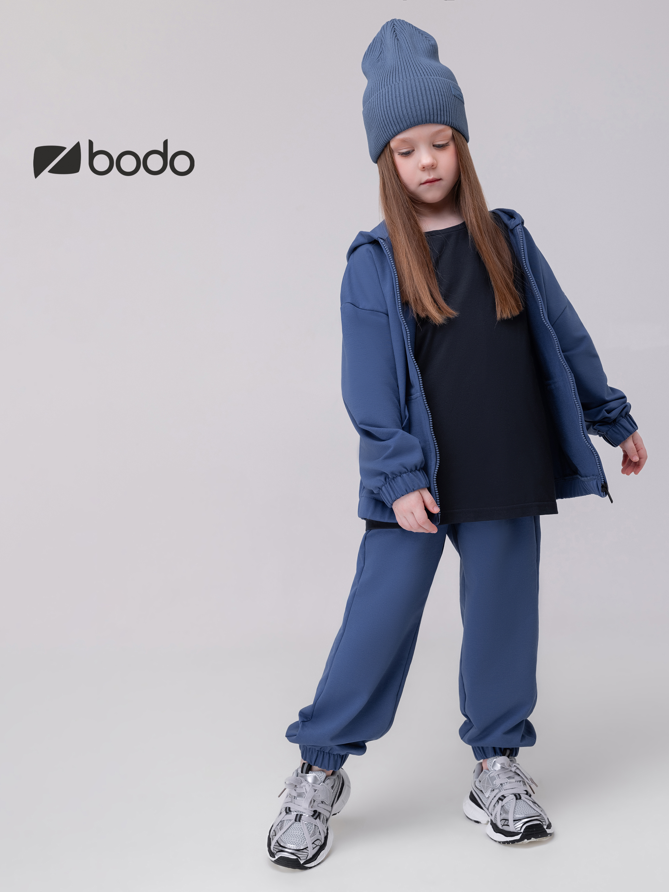 Костюм спортивный Bodo 11-671MU_джинсовый - фото 3