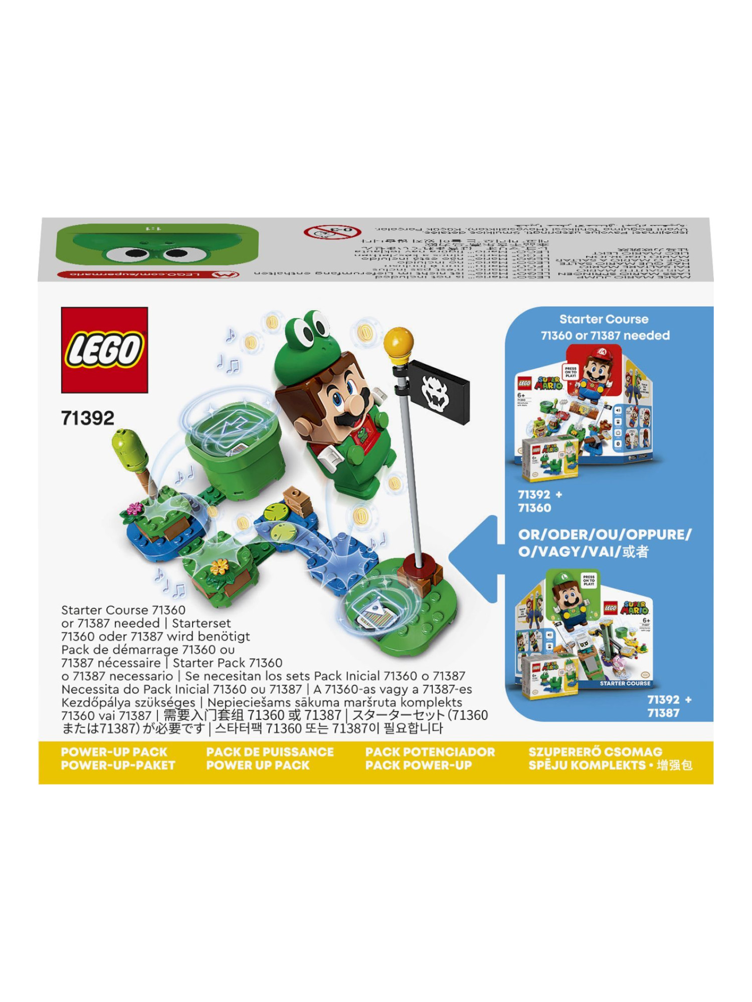 Конструктор LEGO Super Mario Марио-лягушка 11 дет. - фото 2