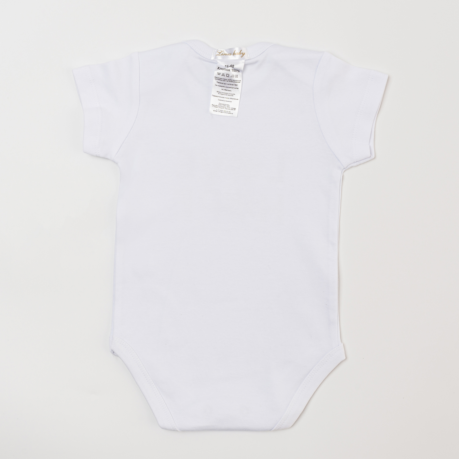 Боди Linas baby 1711-9 Белый - фото 3