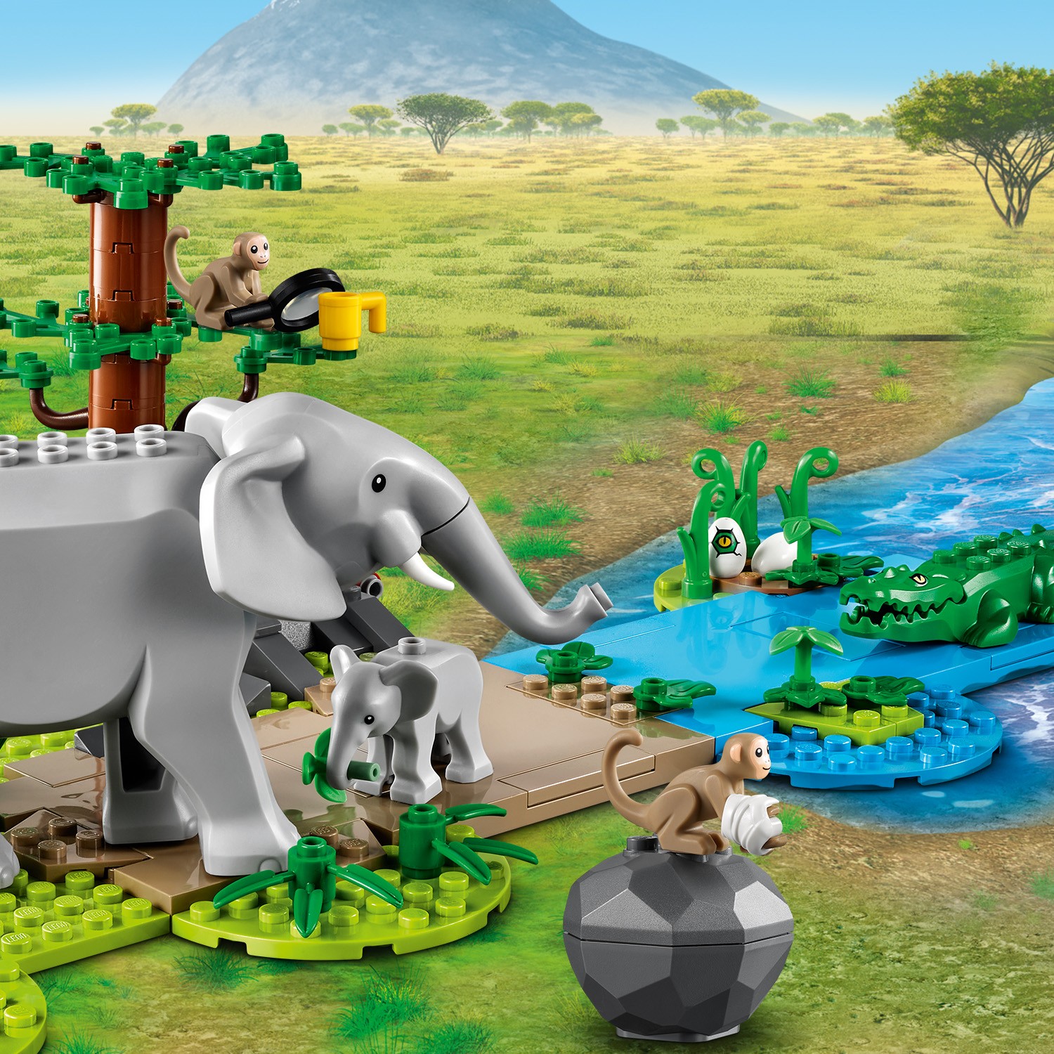 Конструктор LEGO City Wildlife Rescue Operation 525 дет. - фото 6