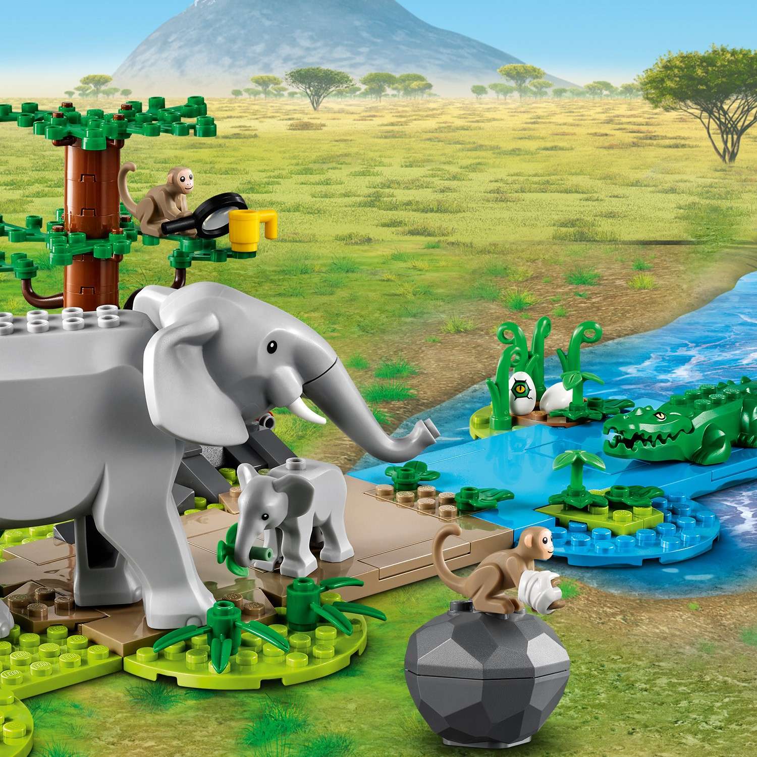 Конструктор LEGO City Wildlife Rescue Operation блочный - фото 6