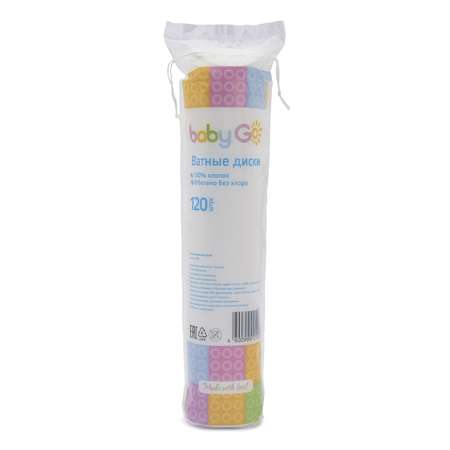 Ватные диски BabyGo 120 шт.