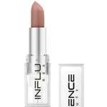 Помада стик для губ Influence Beauty Influence сатиновая полуматовый финиш тон 02 светлый нюд бежевый 4г