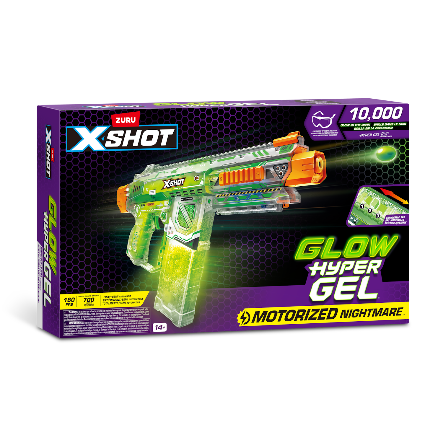 Бластер Zuru XSHOT hyper gel большой - фото 13