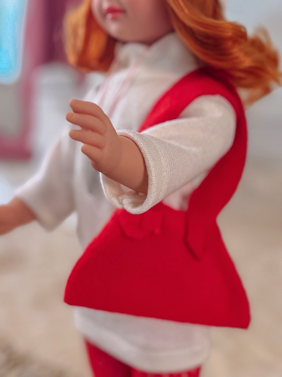 Кукла большая (ростовая) СТРАНА КУКОЛ говорящая Стелла высота 60 см 22-03.3 - фото 11