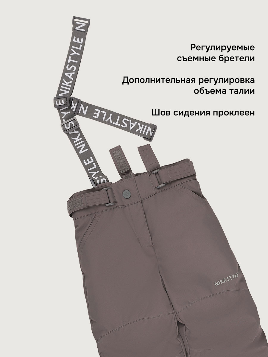 Костюм NIKASTYLE 7м1626 кофе - фото 9