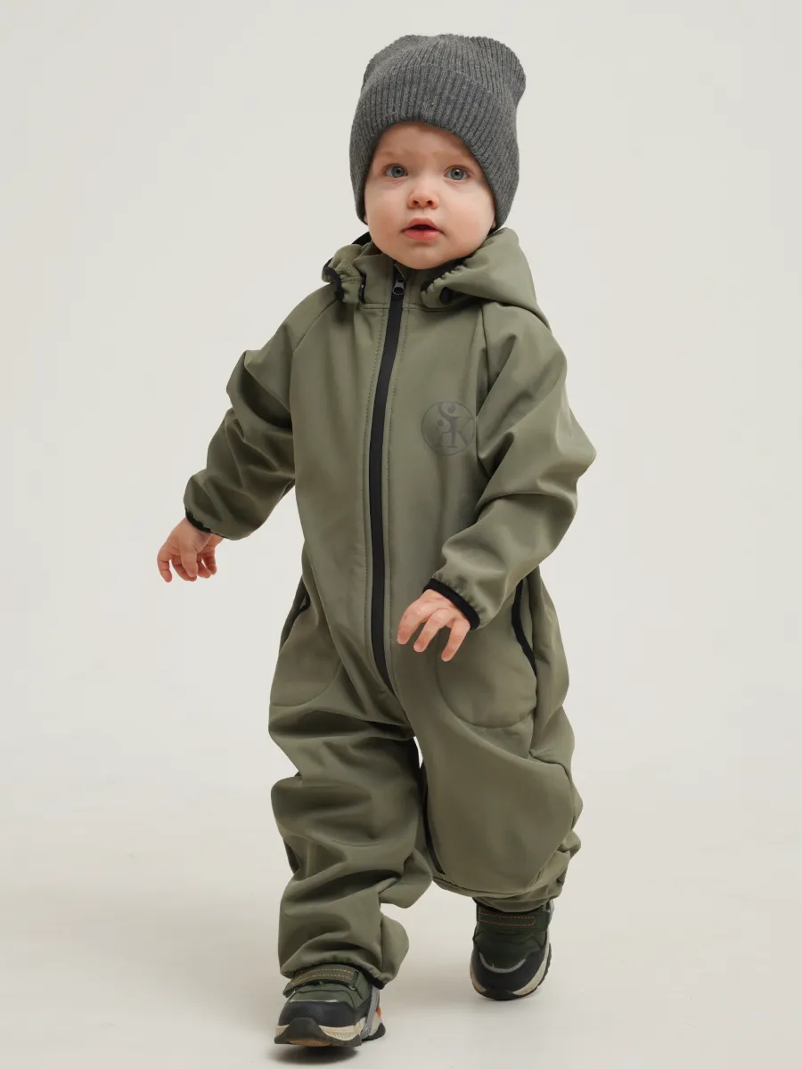 Комбинезон Супер Пупс Комб/сф/окант/оливковый - фото 23