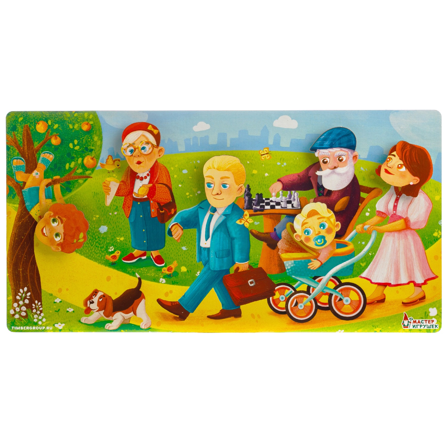Настольная игра Мастер игрушек Сорвиголова Семейка - фото 1