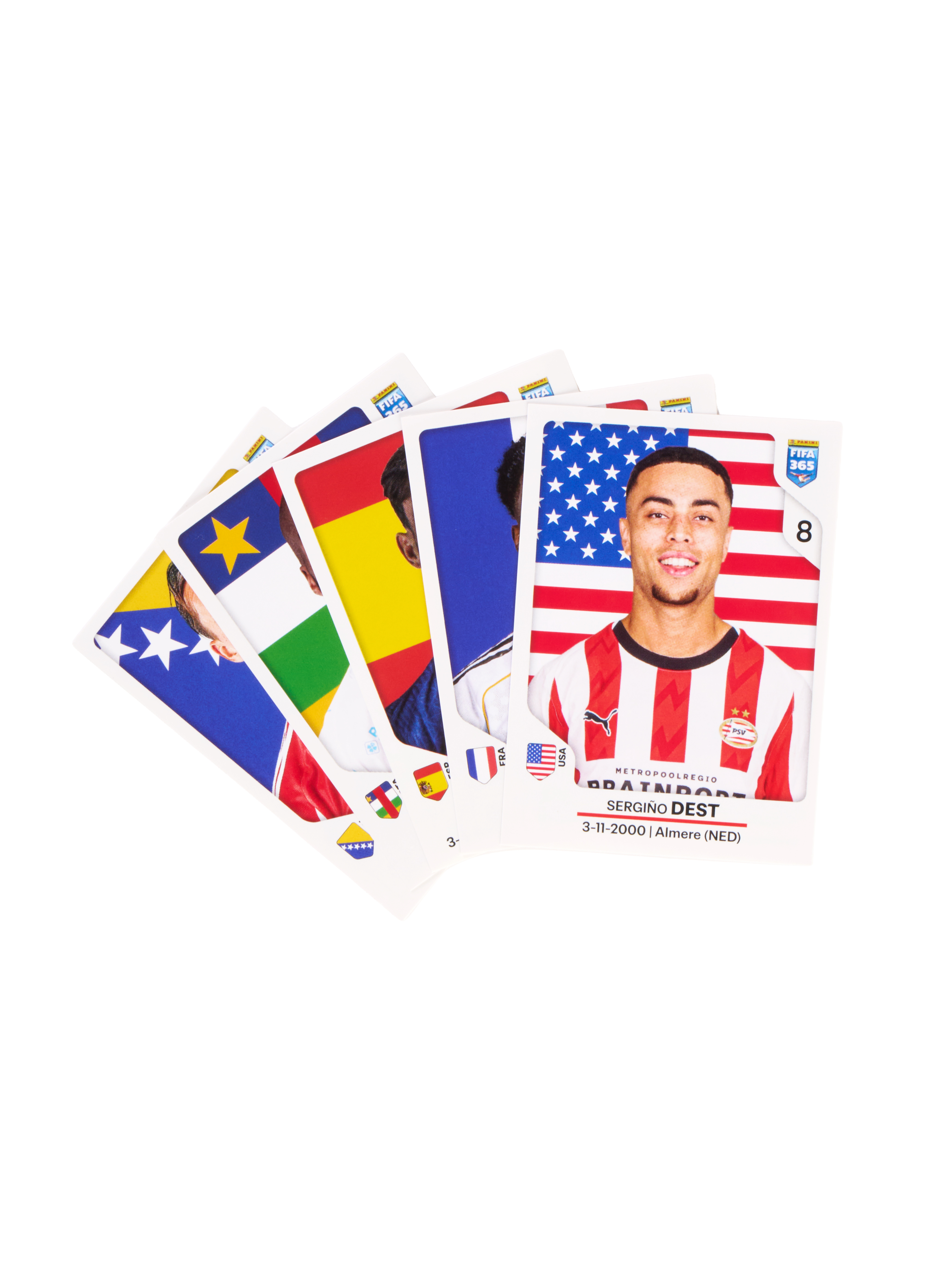 Наклейки Panini FIFA 365 2026 50 шт. - фото 6