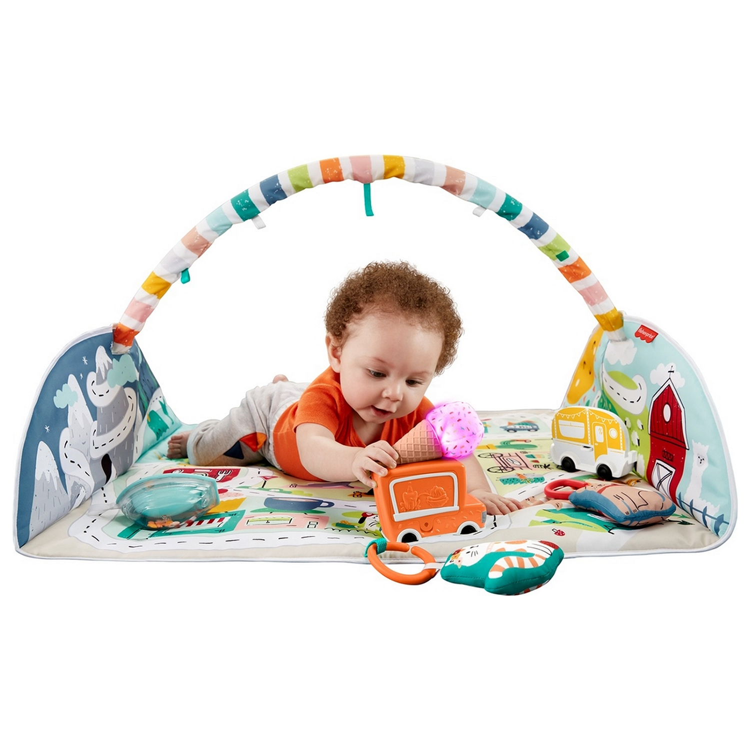 Коврик Fisher Price с дугами Большой - фото 8