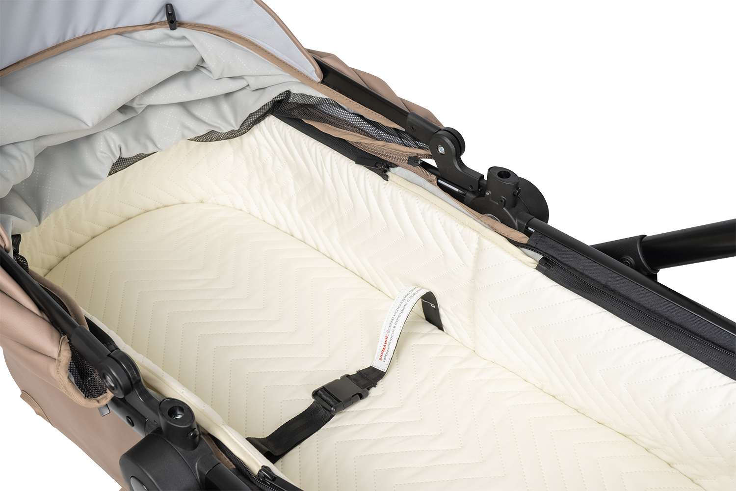 Коляска трансформер Aimile Adventurer коричневый - фото 30