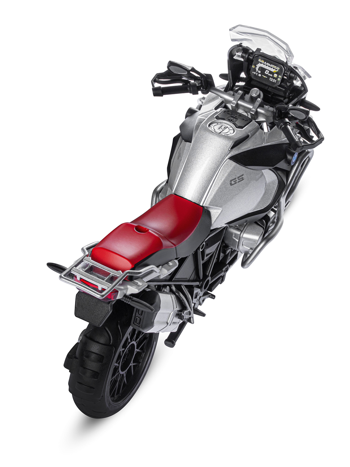Мотоцикл АВТОпанорама BMW R1250 GS Adventure 1:12 JB1251615 - фото 7