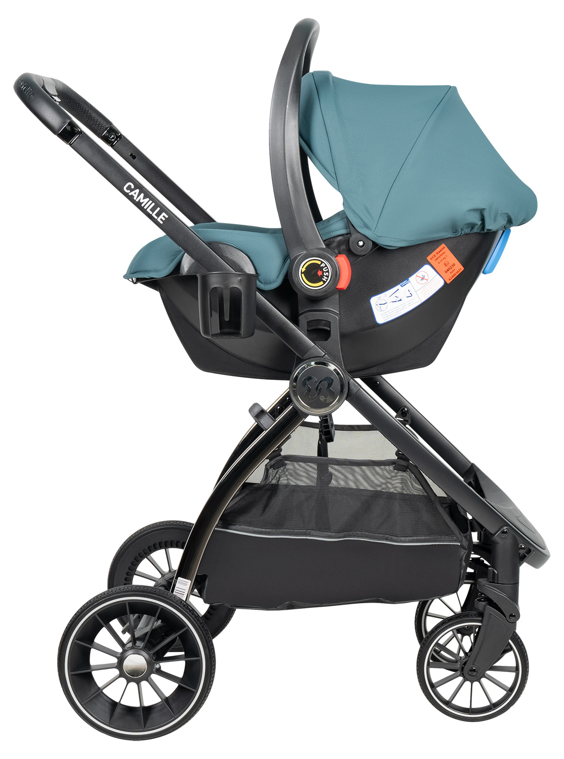 Коляска 3в1 Farfello Camille зеленый - фото 22