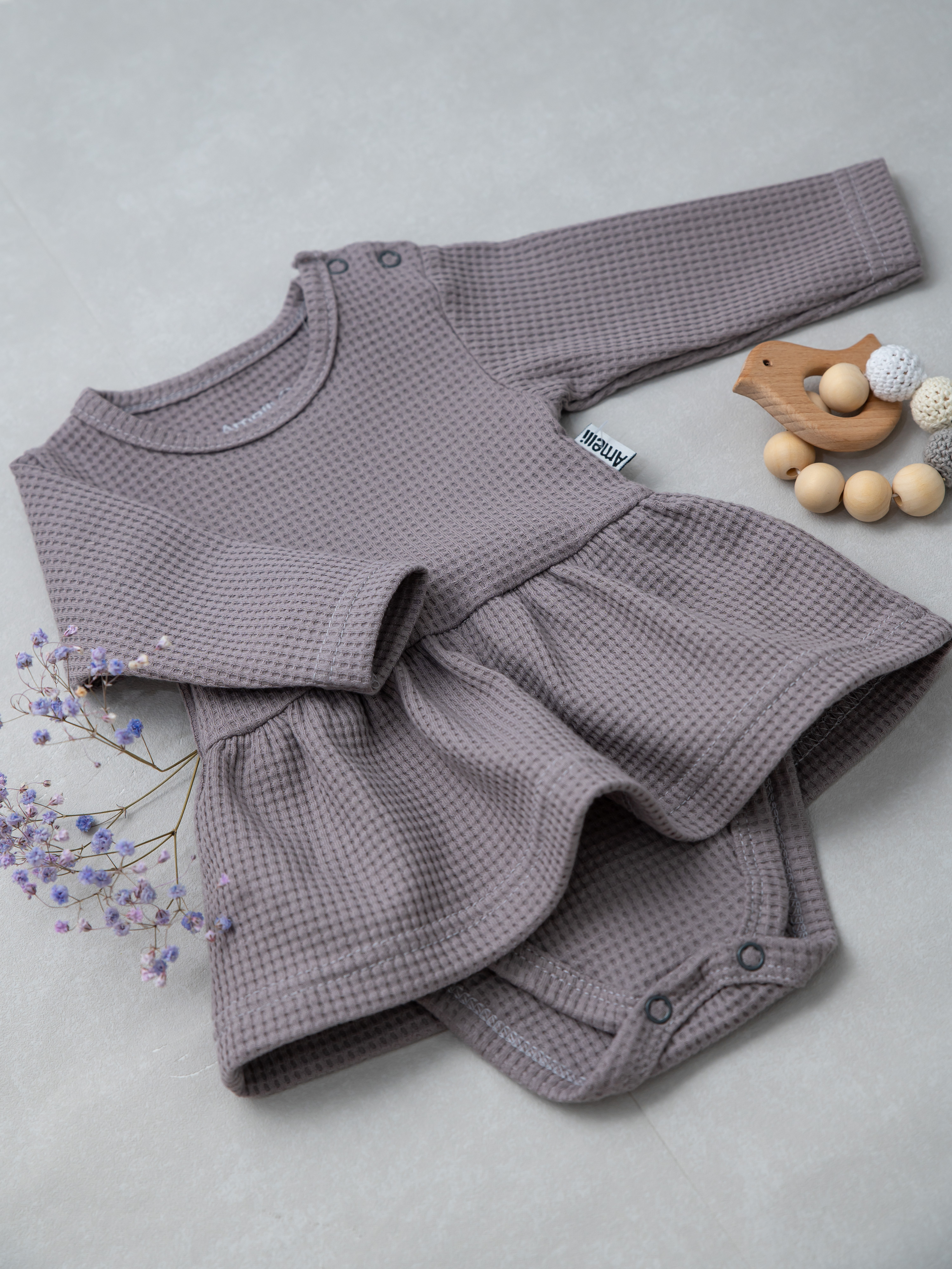 Боди-платье Amelli 290.035.0.0.090коф - фото 3