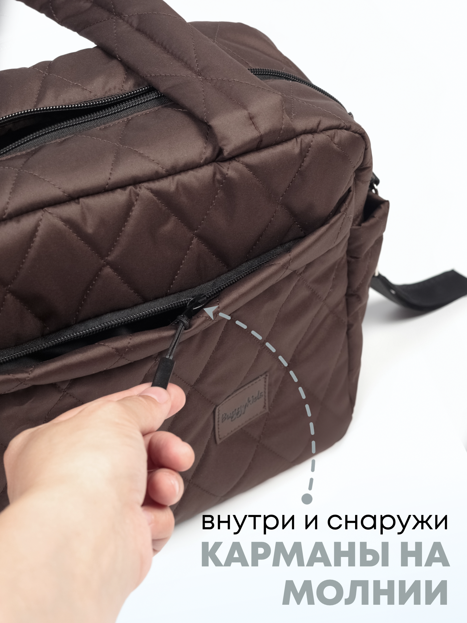 Сумка на ручку коляски Buggykids Органайзер для коляски СТ/002 - фото 5