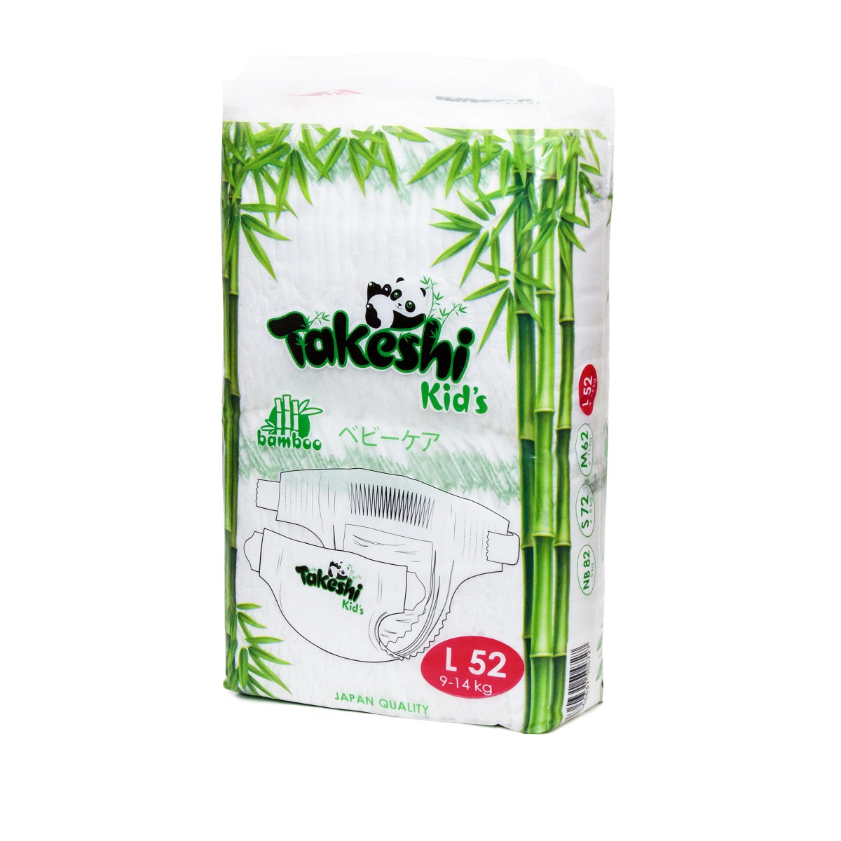Подгузники Takeshi KIDs L 52 шт. - фото 4
