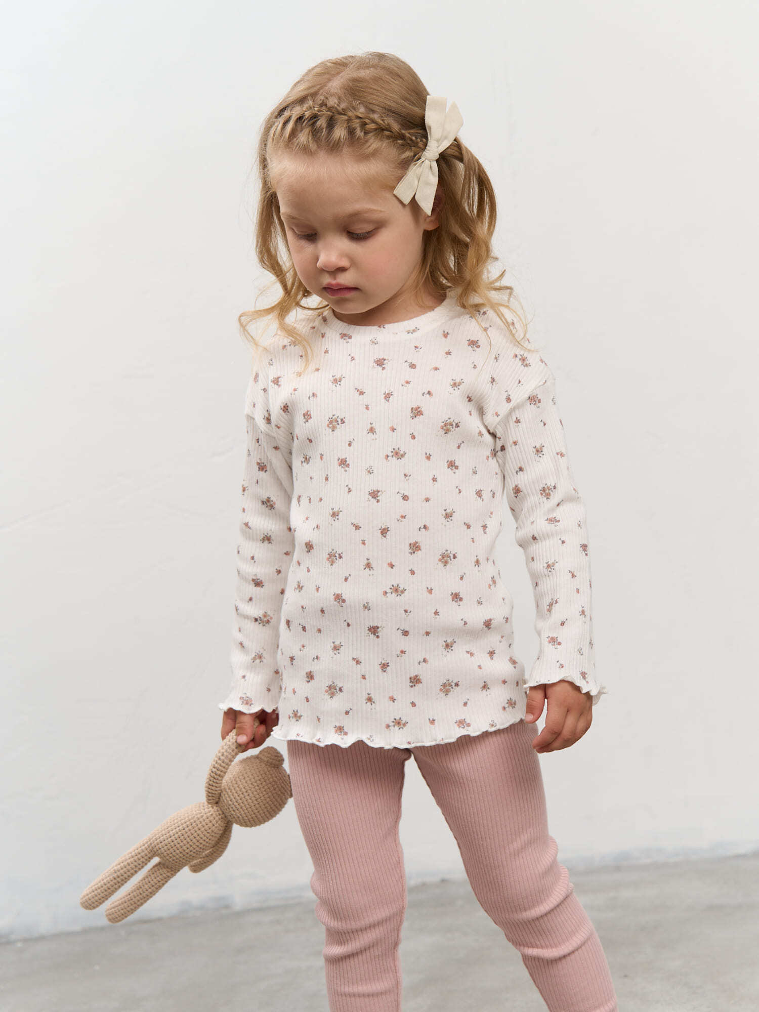 Лонгслив BUNGLY 1R8854/Розы - фото 1