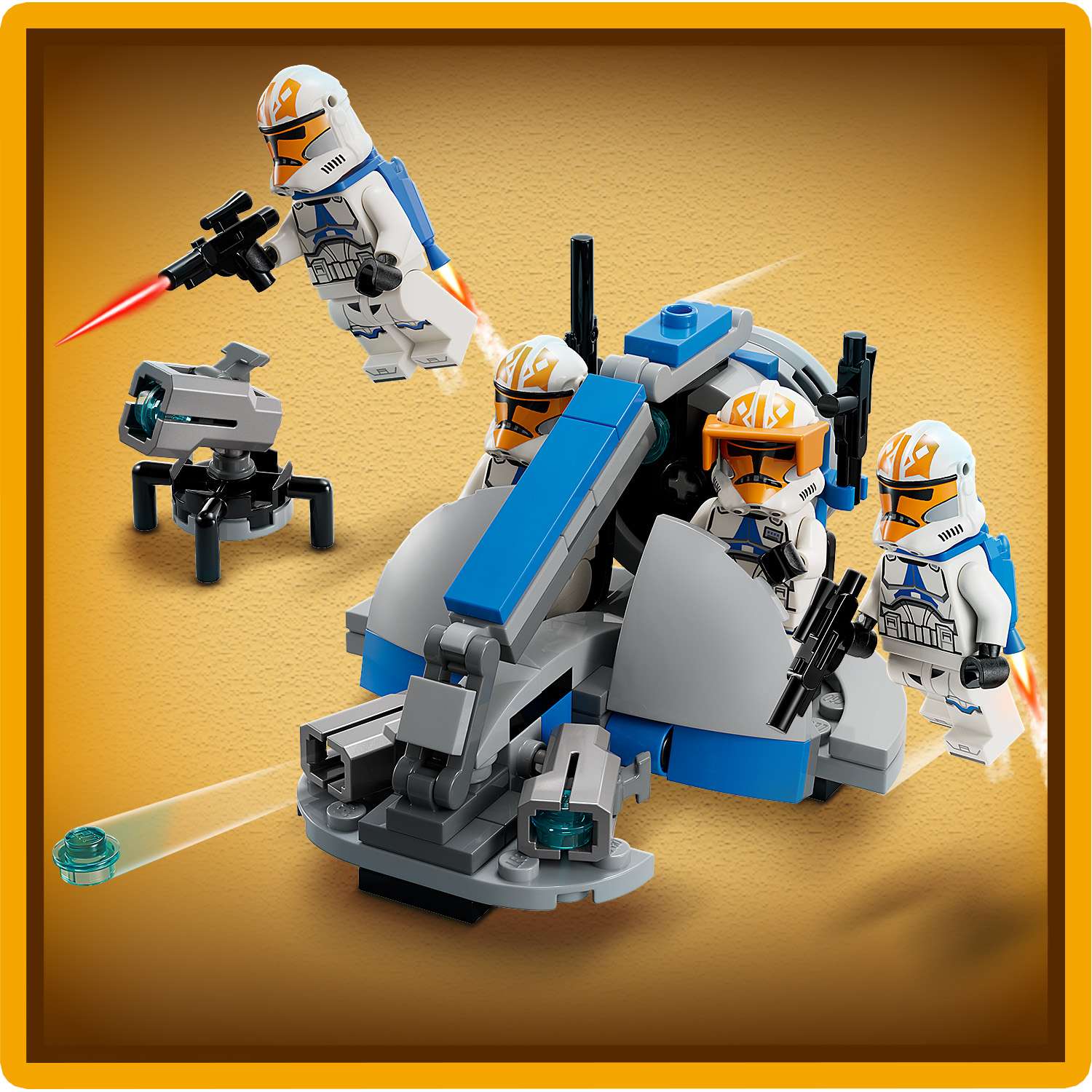 Конструктор LEGO Star Wars Ahsokas Clone Trooper 108 дет. - фото 8