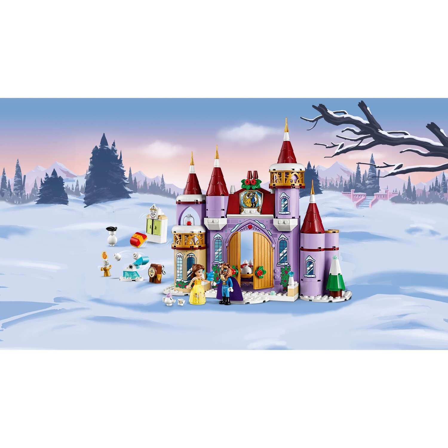 Конструктор LEGO Disney Princess Зимний праздник в замке Белль - фото 13