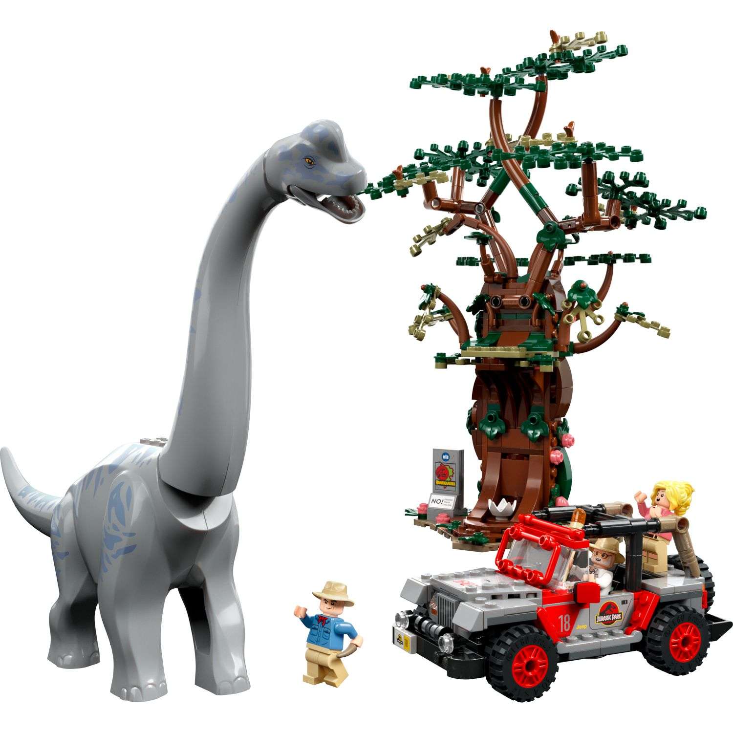 Конструктор LEGO Jurassic World Brachiosaurus Discovery блочный - фото 2