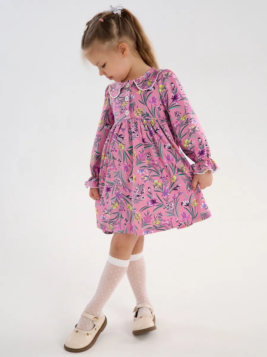 Платье YAXX 005--Платье ирис/розовый - фото 6