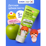 Изображение товара Зубная паста, зубной гель K-MOM с фтором Яблоко 60 г