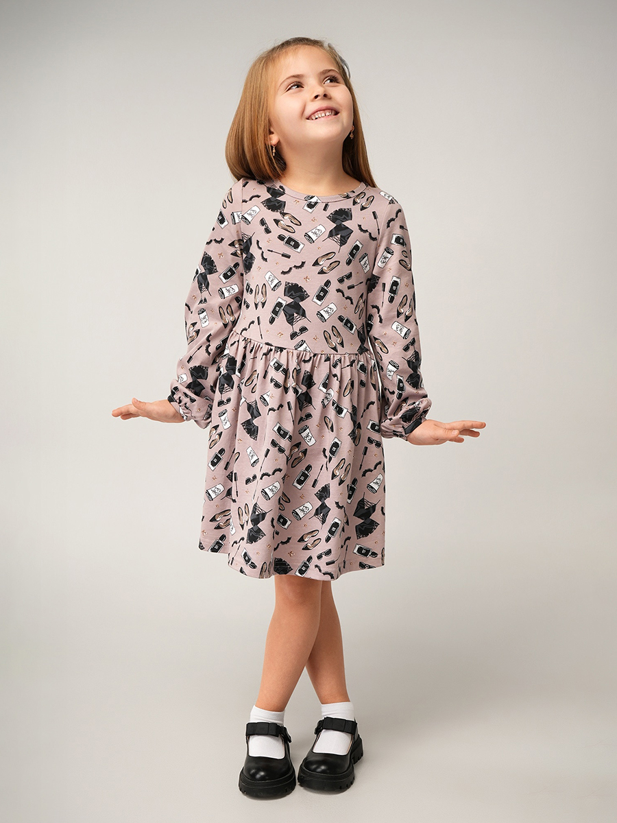 Платье HappyFox HF0270SPстиль.кофейный - фото 8