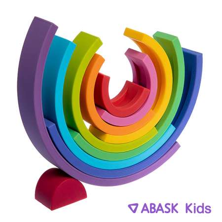 Силиконовая пирамидка ABASK MULT Радуга