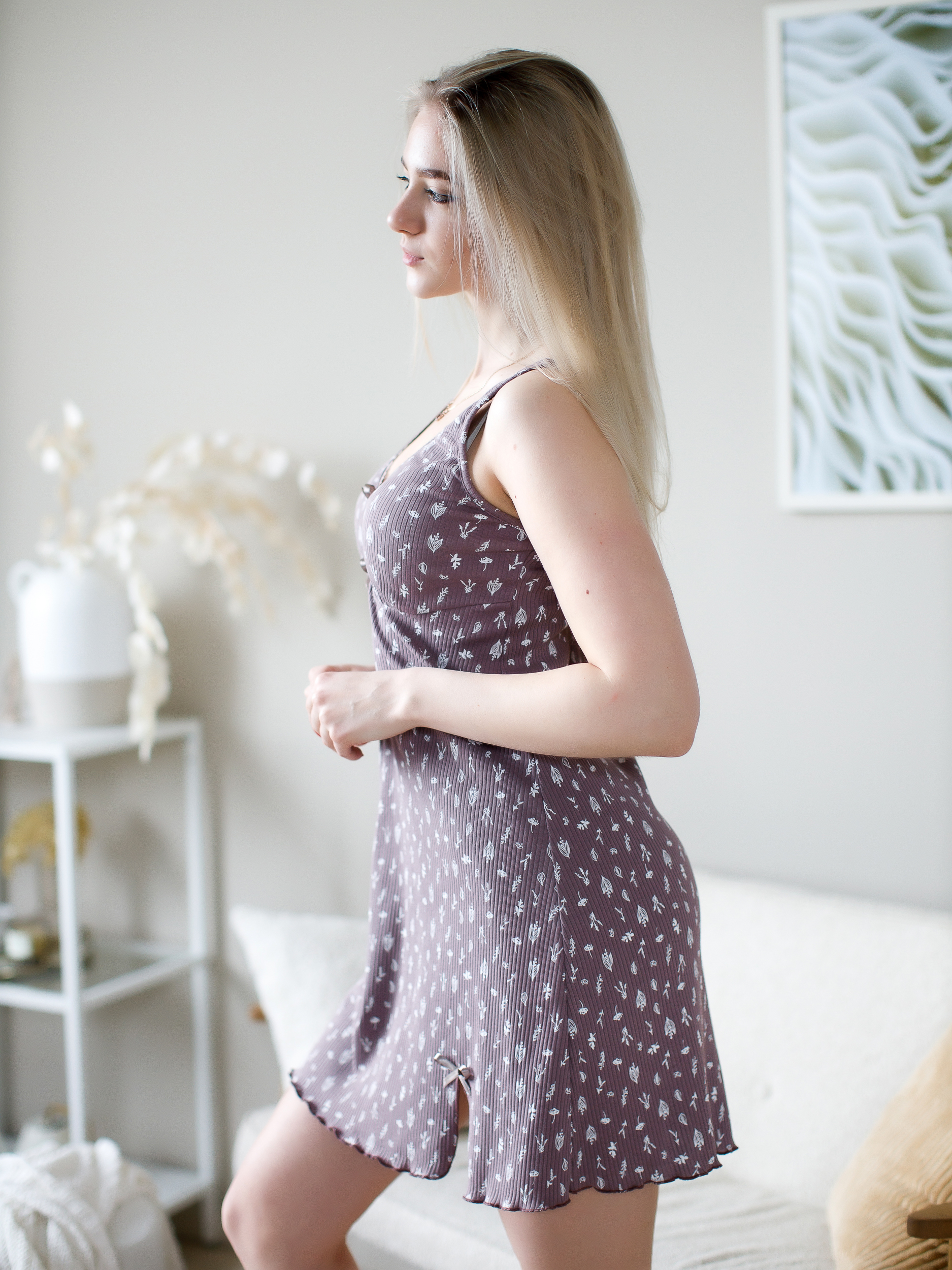 Платье Агапэ 0117_мокко лапша - фото 7