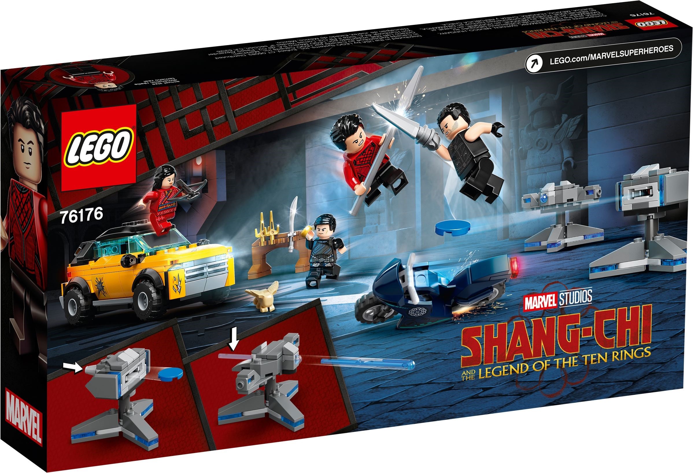 Конструктор LEGO Marvel Super Heroes 76176 321 дет. - фото 8
