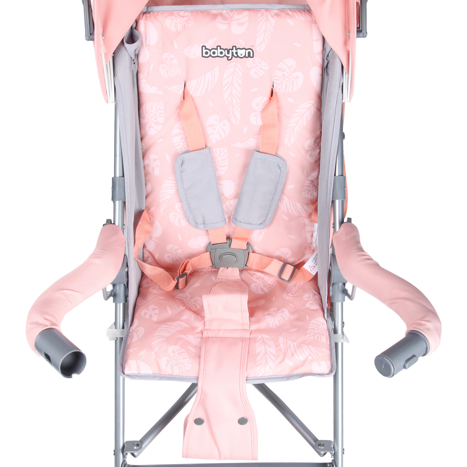 Коляска прогулочная Babyton Zoo Light Pink розовый - фото 13