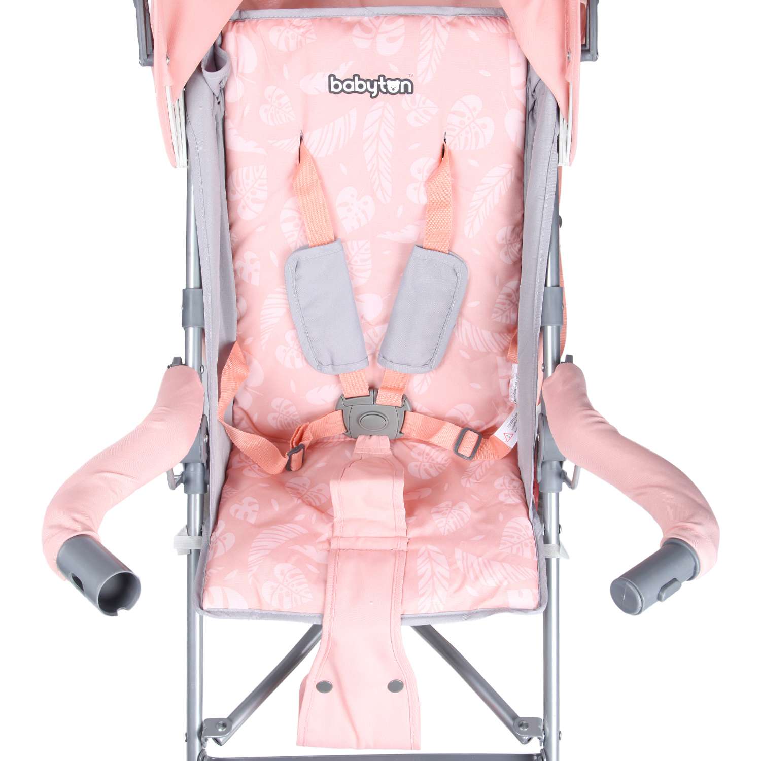 Коляска прогулочная Babyton Zoo Light Pink розовый - фото 13