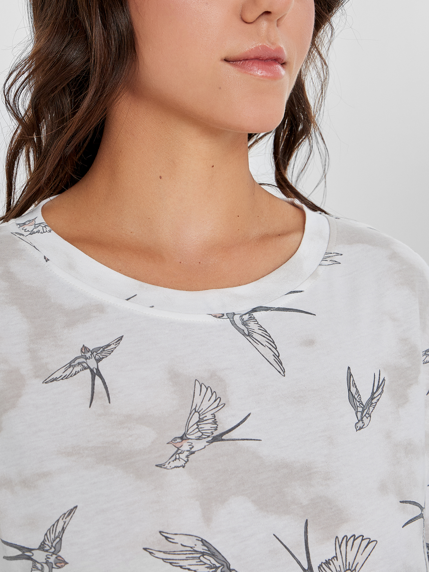 Сорочка ночная Mark Formelle (Марк Формэль) 572396/птицы на льду - фото 3