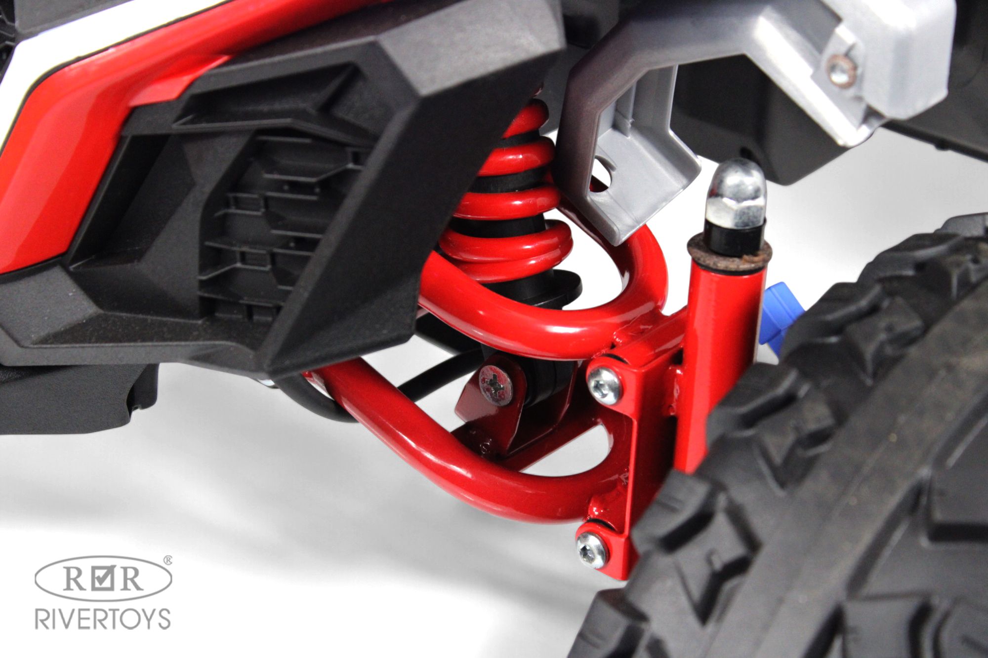 Электромобиль RIVERTOYS Z707ZZ-RED С пультом ДУ - фото 16