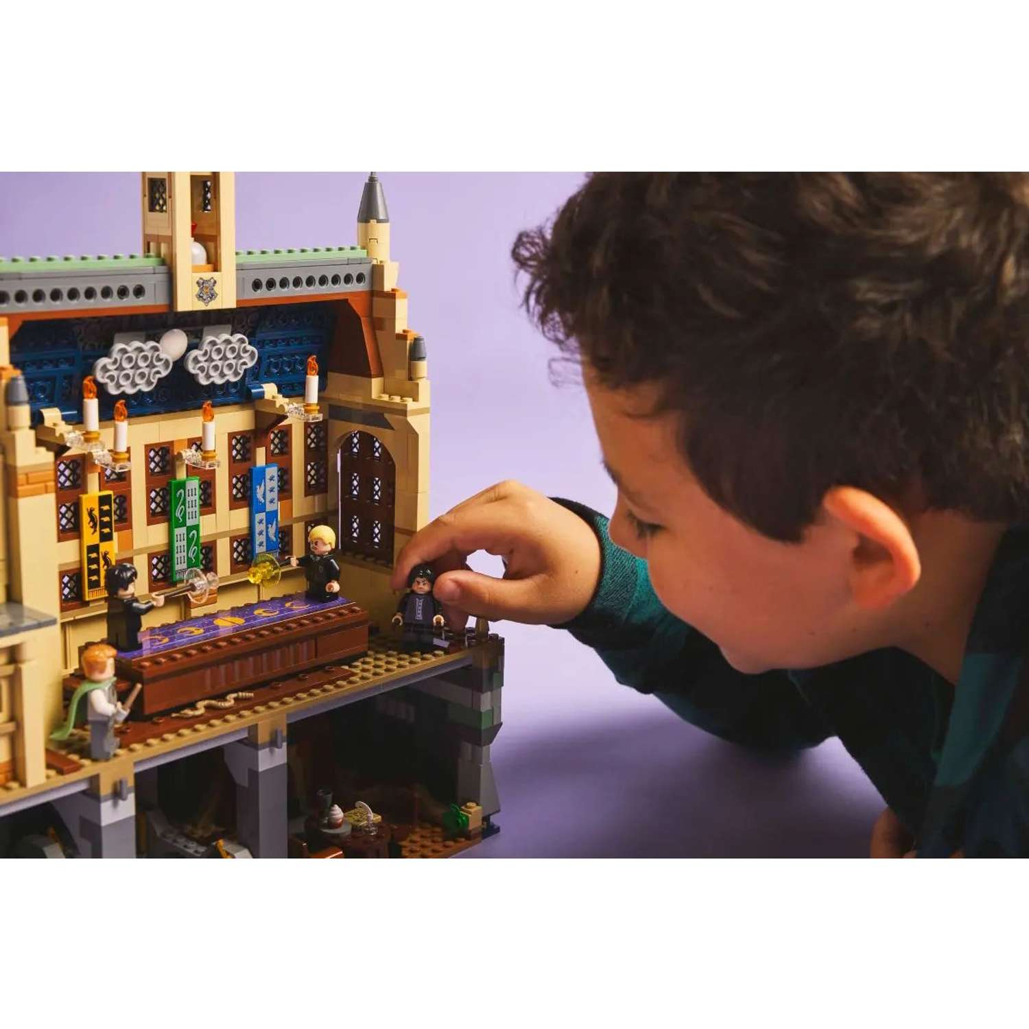 Конструктор LEGO Harry Potter Хогвартс Дуэльный клуб блочный - фото 9