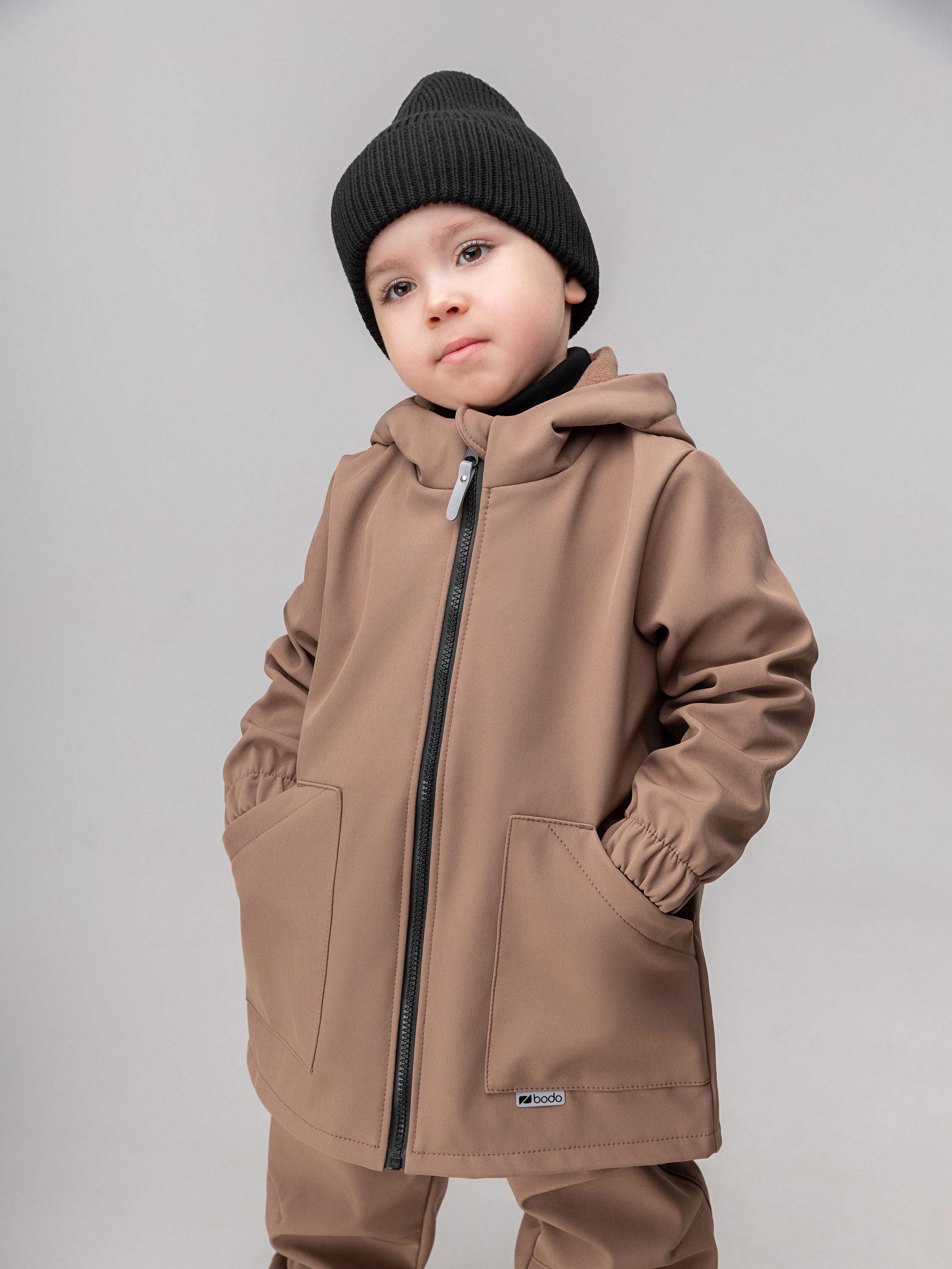 Куртка и брюки Bodo 32-47МU_темно-бежевый - фото 9
