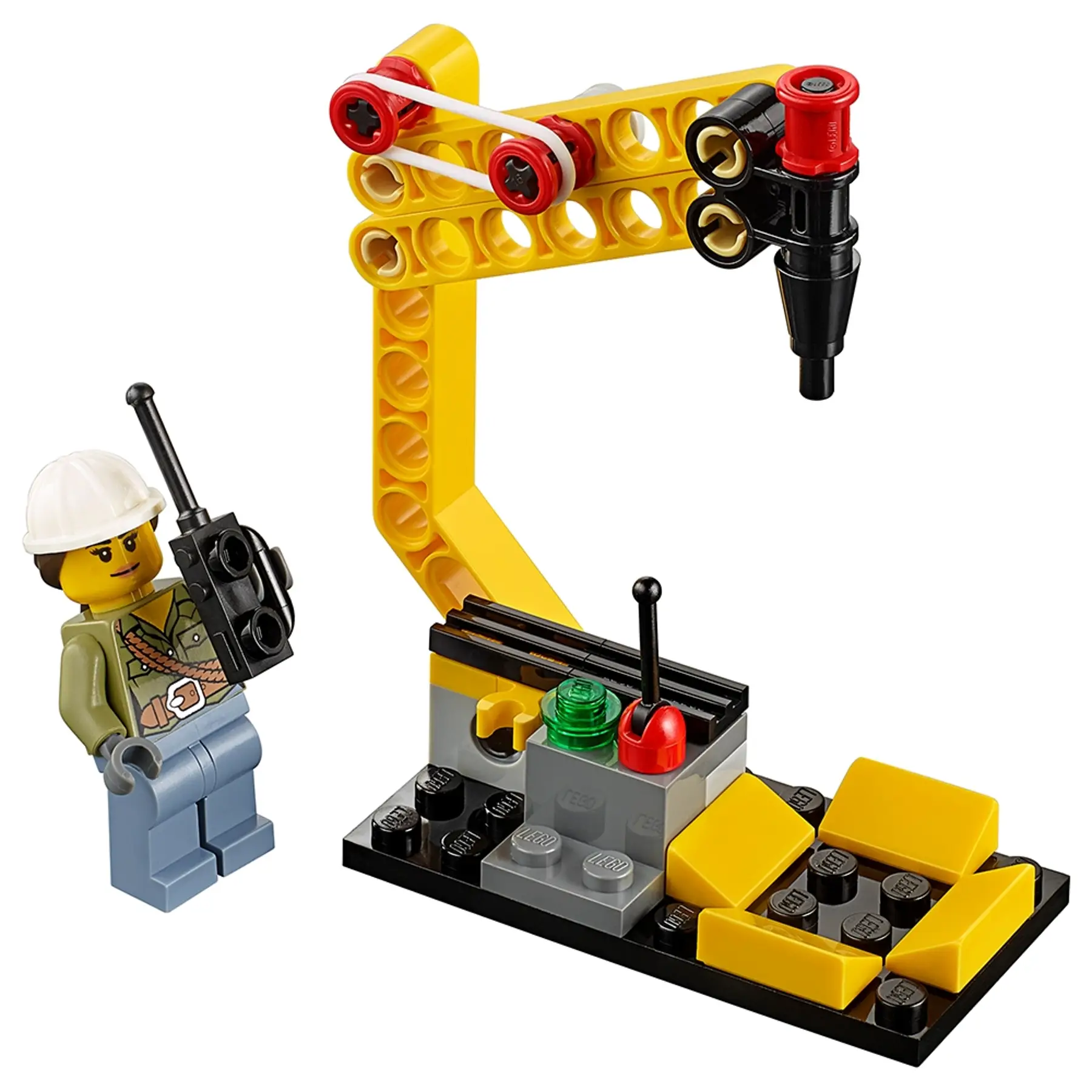 Конструктор LEGO City «Вертолет снабжения вулкана» 330 дет. - фото 6
