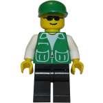 Фигурка LEGO Jacket Green with