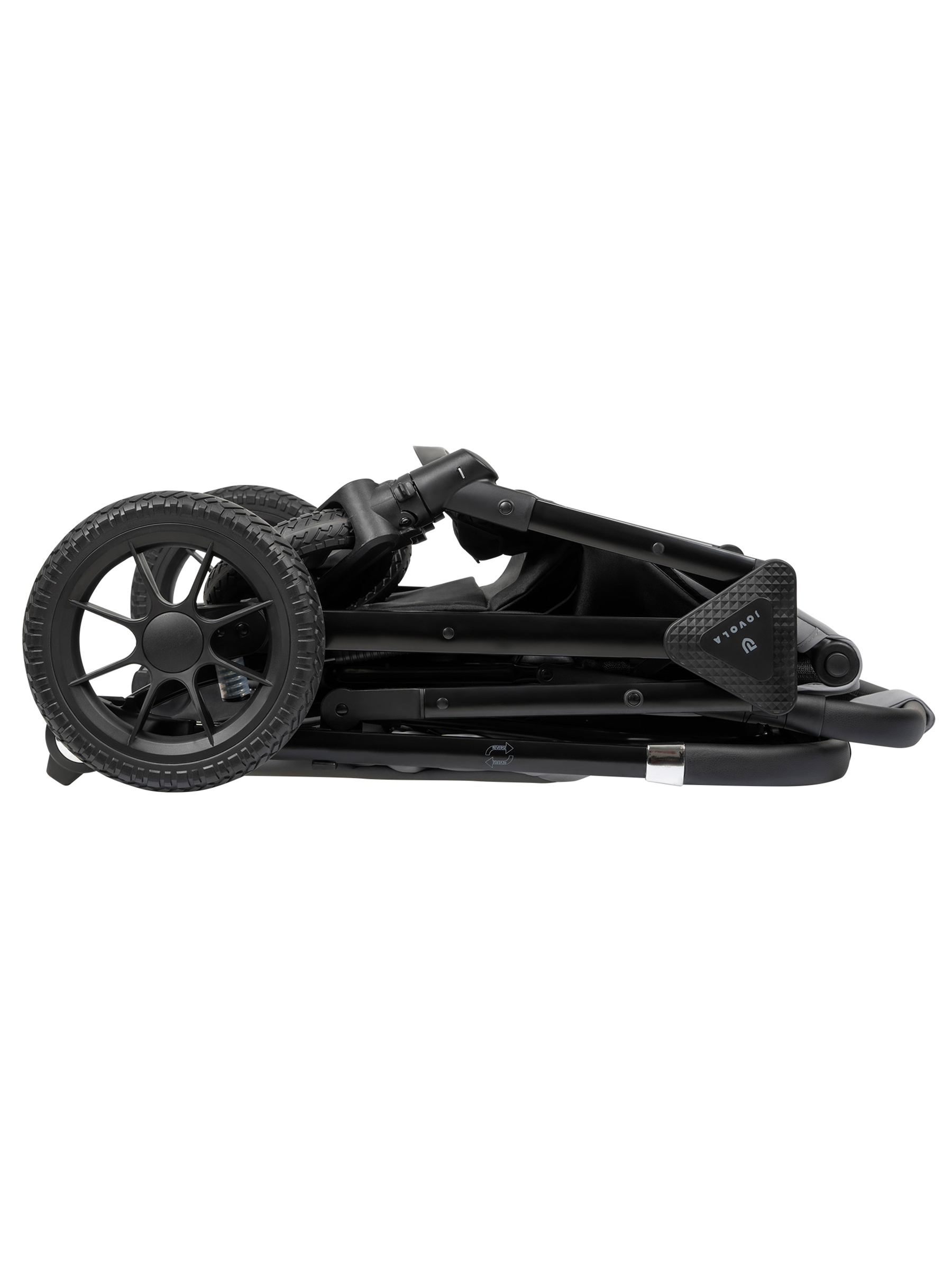 Коляска прогулочная JOVOLA Magma Plus черный - фото 43