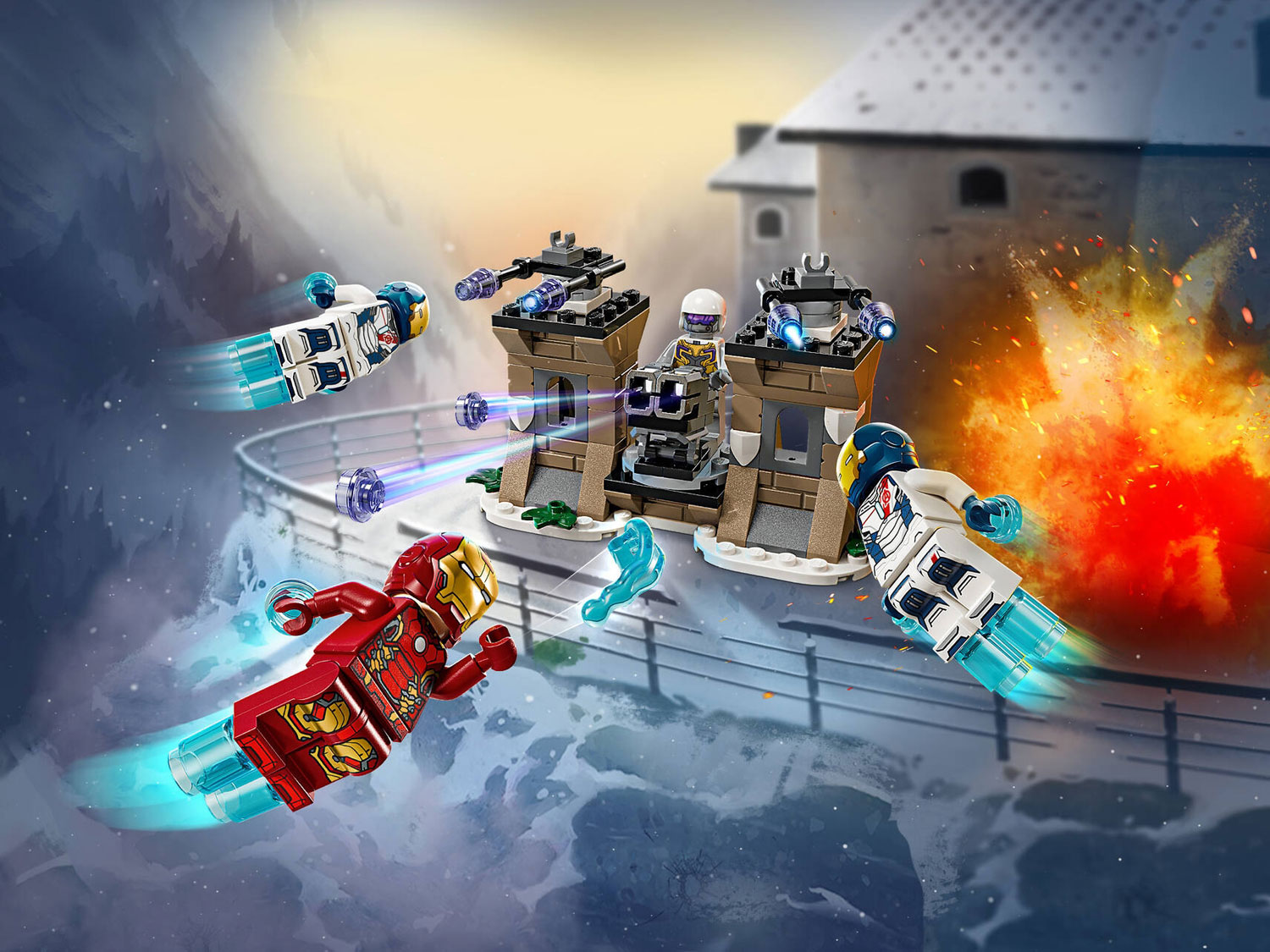 Конструктор LEGO Marvel Super Heroes Железный человек 135 дет. - фото 8