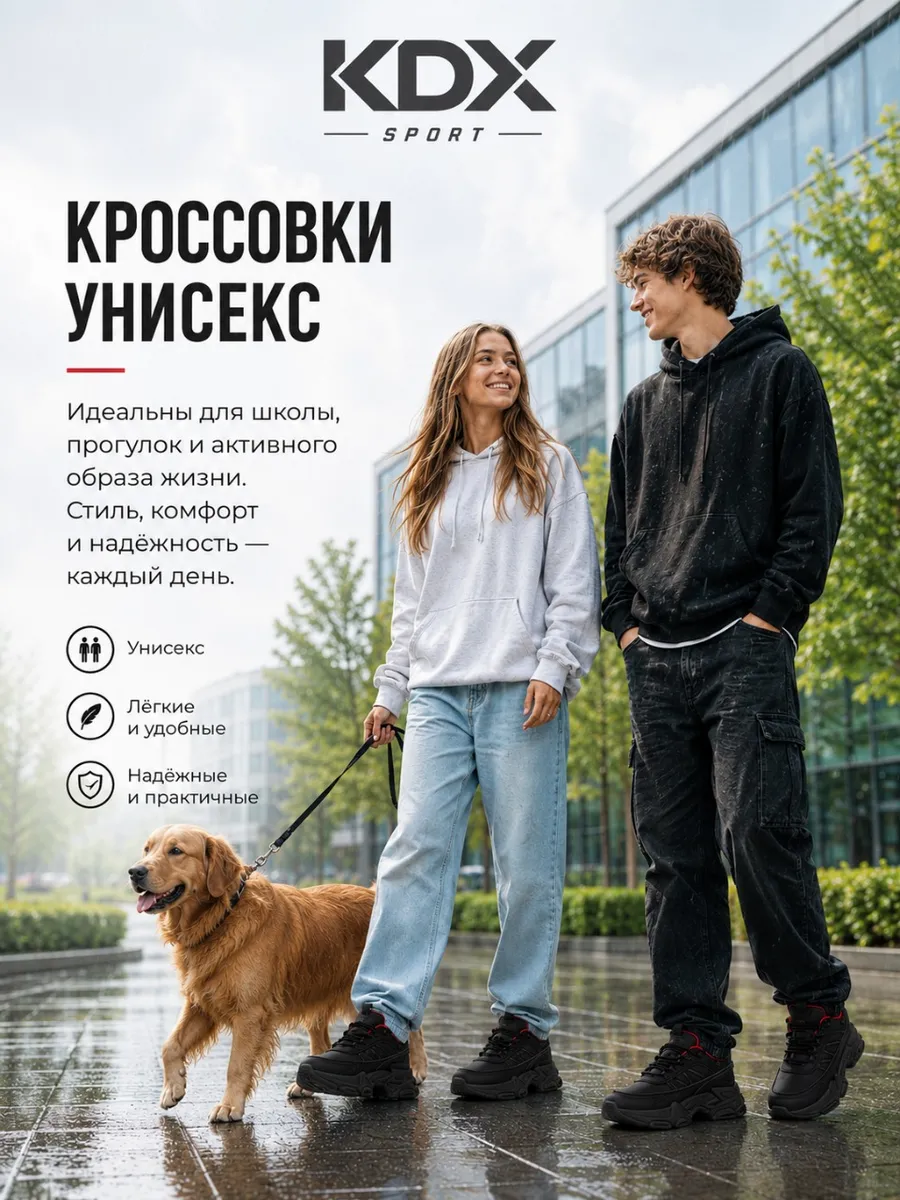 Кроссовки KDX XSM-01 black - фото 9