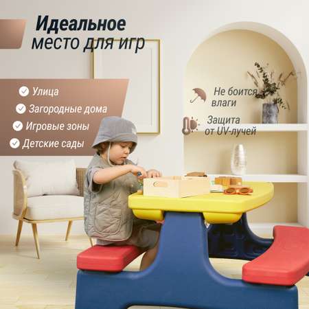 Комплект мебели UNIX Kids Желтый